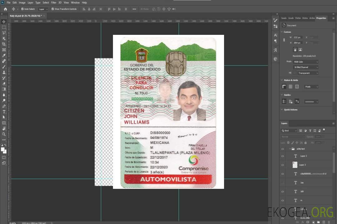 ID MEXIQUE version 2 template ID MEXIQUE version 2 template